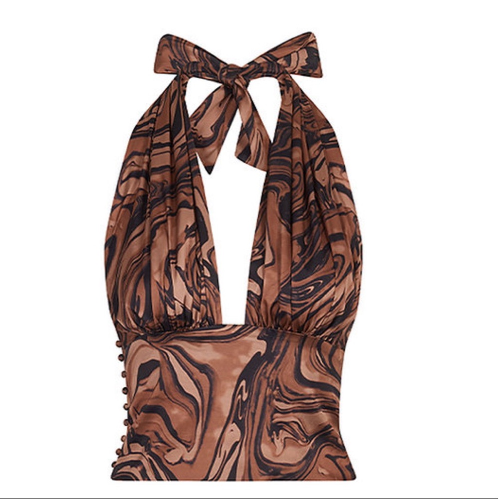 House of sunny 
MAHOGANY PARADISE PARTY TOP